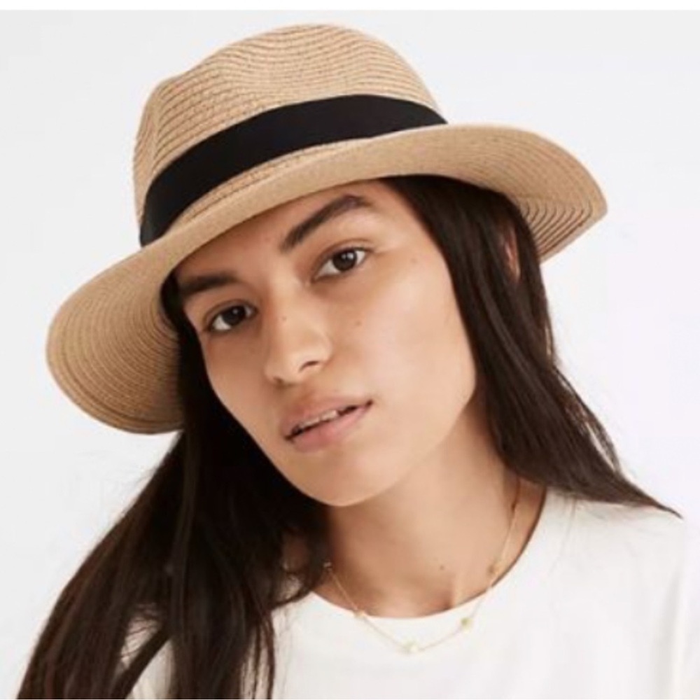 Madewell Packable Straw Hat size s/M